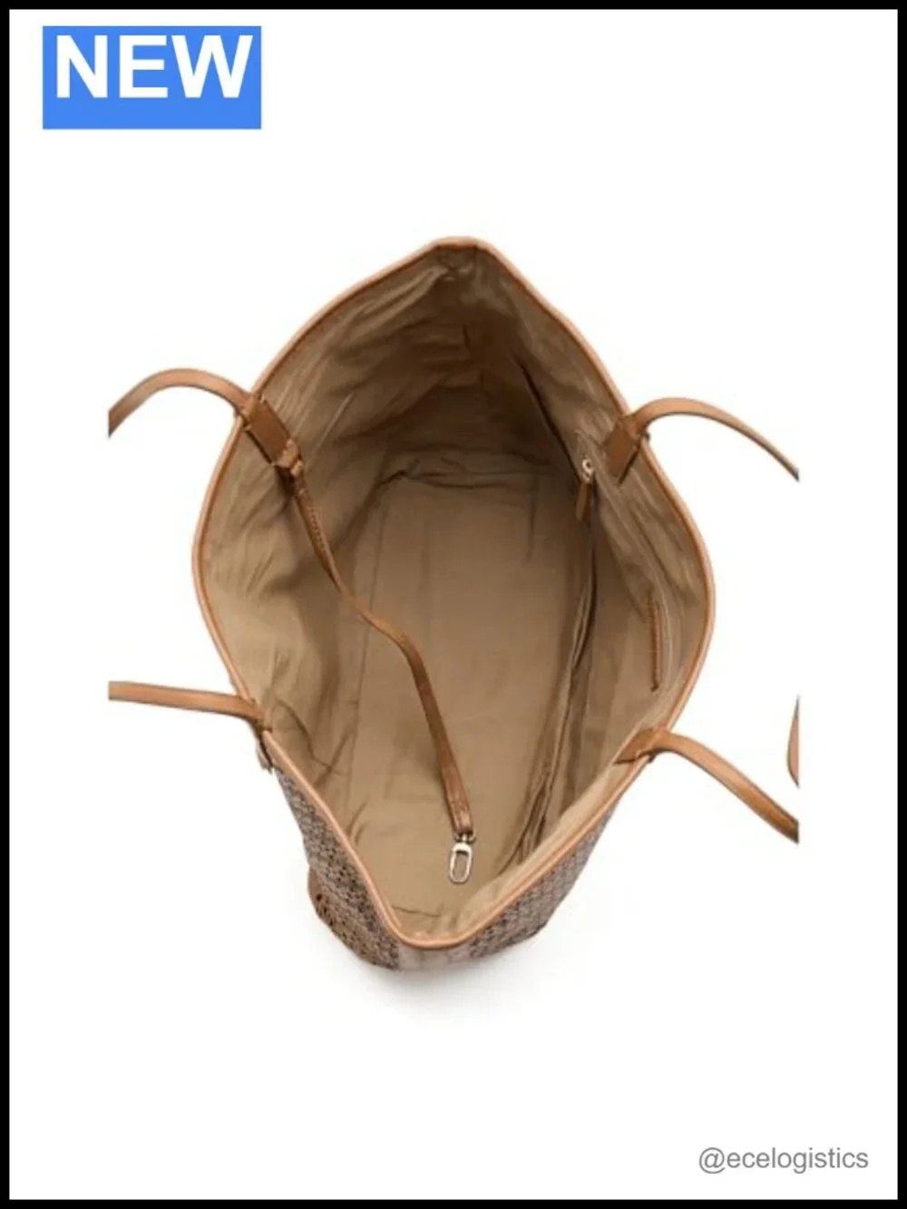 Leather Hobo Bag with Zipper Closure, Hand-Carry Tote